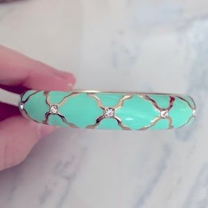 Mint and Gold Bangle
